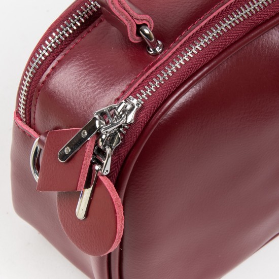 Женская сумка из натуральной кожи ALEX RAI 8389 бордовый
