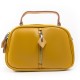Жіноча сумка з натуральної шкіри ALEX RAI 8389 жовтий