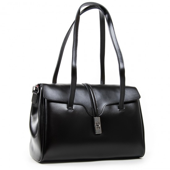 Жіноча сумка з натуральної шкіри ALEX RAI 8796 чорний