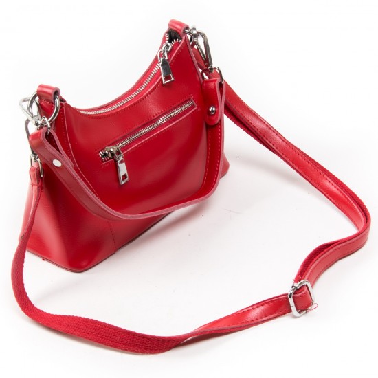 Женская сумка из натуральной кожи ALEX RAI 2232 красный