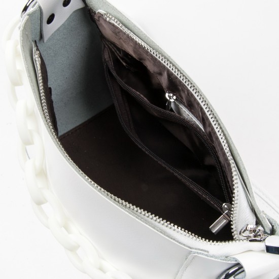 Женская сумка из натуральной кожи ALEX RAI 1897 белый
