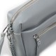 Жіноча сумочка з натуральної шкіри ALEX RAI 1052 сірий