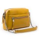 Женская сумочка из натуральной кожи ALEX RAI 1052 желтый