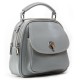 Женская сумочка-рюкзак из натуральной кожи ALEX RAI 2236 серый