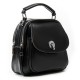 Жіноча сумочка-рюкзак з натуральної шкіри ALEX RAI 2236 чорний