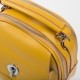 Женская сумочка-рюкзак из натуральной кожи ALEX RAI 2236 желтый