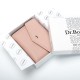 Женский кожаный кошелек dr.Bond Classic WS-3 пудра Женский кожаный кошелек dr.Bond Classic WS-3 пудра