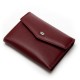 Женский кожаный кошелек dr.Bond Classic WS-3 бордовый Женский кожаный кошелек dr.Bond Classic WS-3 бордовый