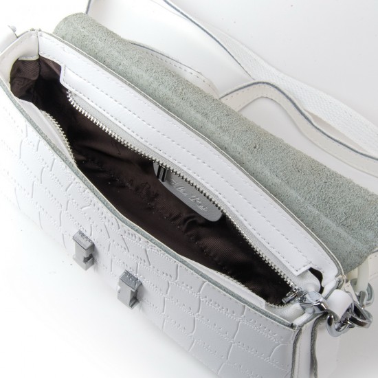 Женская сумка из натуральной кожи ALEX RAI 1898 белый