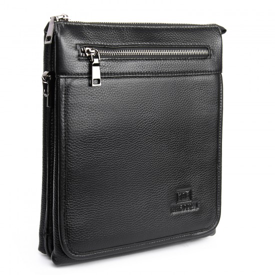 Мужская сумка-планшет из натуральной кожи BRETTON BP 5467-3 черный