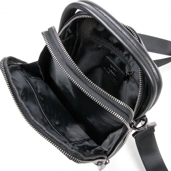 Мужская сумка-планшет из натуральной кожи BRETTON BE 407-42 черный
