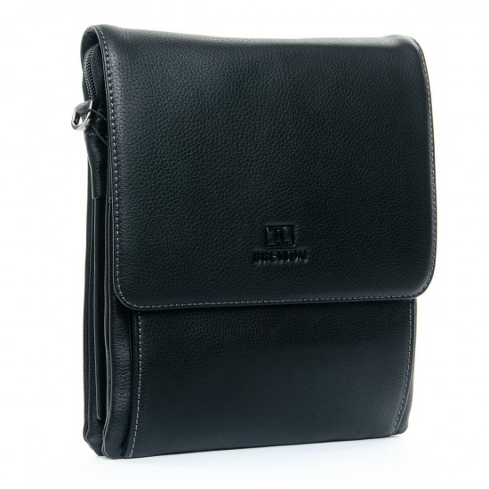 Мужская сумка-планшет из натуральной кожи BRETTON BE 5190-4 черный