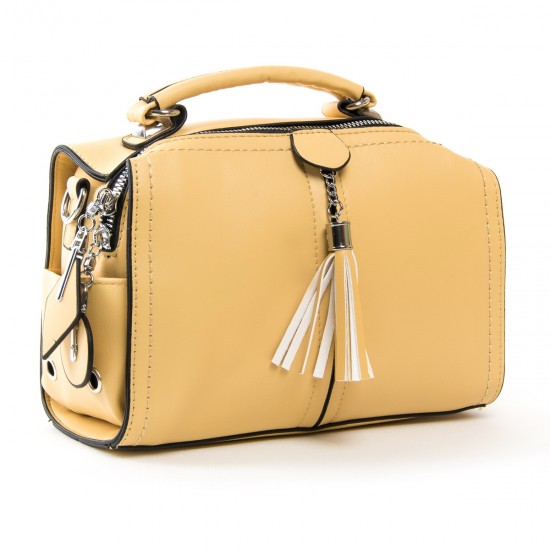 Жіноча модельна сумочка FASHION 53366 жовтий