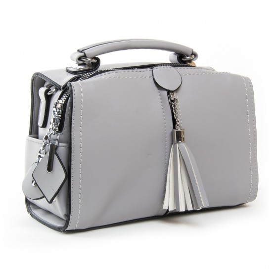 Женская модельная сумочка FASHION 53366 серый
