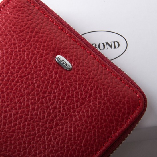 Жіночий шкіряний гаманець dr.Bond Classic WN-5 червоний