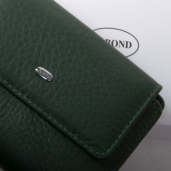 Жіночий шкіряний гаманець dr.Bond Classic WN-1 зелений