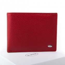 Женский кожаный кошелек dr.Bond Classic  WN-7 красный Женский кожаный кошелек dr.Bond Classic  WN-7 красный