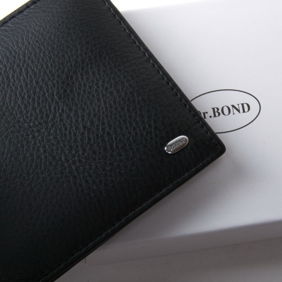 Жіночий шкіряний гаманець dr.Bond Classic WN-7 чорний