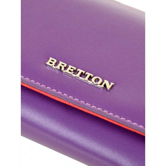 Женский кожаный кошелек Bretton W5520 фиолетовый