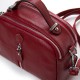 Женская сумочка из натуральной кожи ALEX RAI 2906 бордовый
