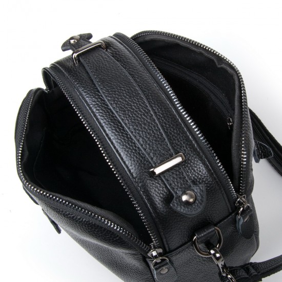 Женская сумочка из натуральной кожи ALEX RAI 2906 черный
