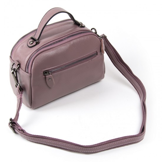 Женская сумочка из натуральной кожи ALEX RAI 2906 лиловый