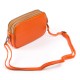Жіноча сумочка-клатч з натуральної шкіри ALEX RAI 60061 помаранчевий