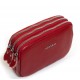 Жіноча сумочка-клатч з натуральної шкіри ALEX RAI 60061 бордовий