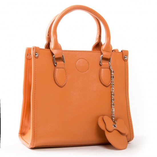 Женская сумочка на три отделения FASHION 6118 оранжевый