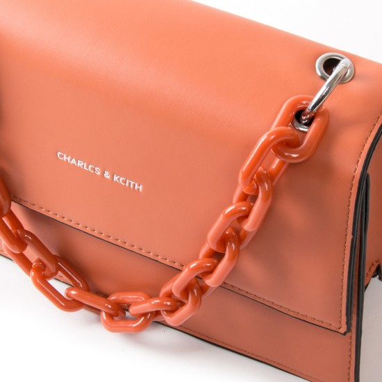 Женская сумочка-клатч FASHION 6112 оранжевый