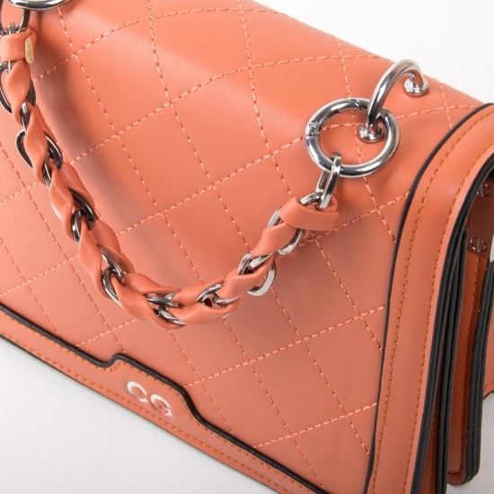 Женская сумочка-клатч FASHION 18576 оранжевый