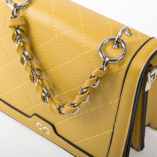 Жіноча сумочка-клатч FASHION 18576 жовтий