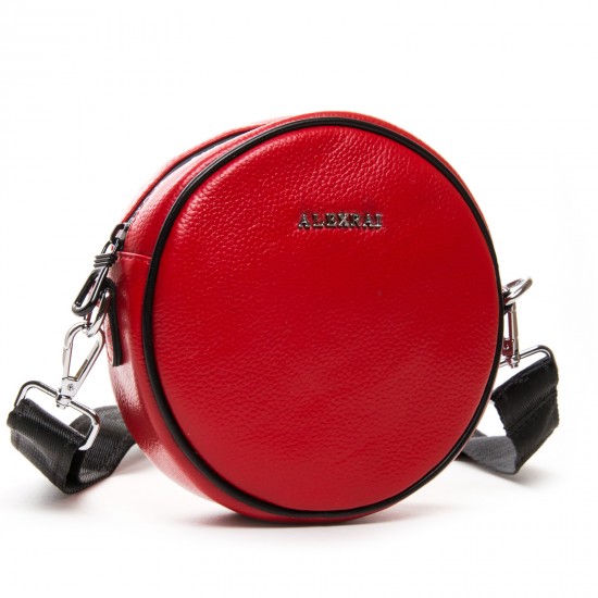 Жіноча сумочка-клатч з натуральної шкіри ALEX RAI 39032 червоний