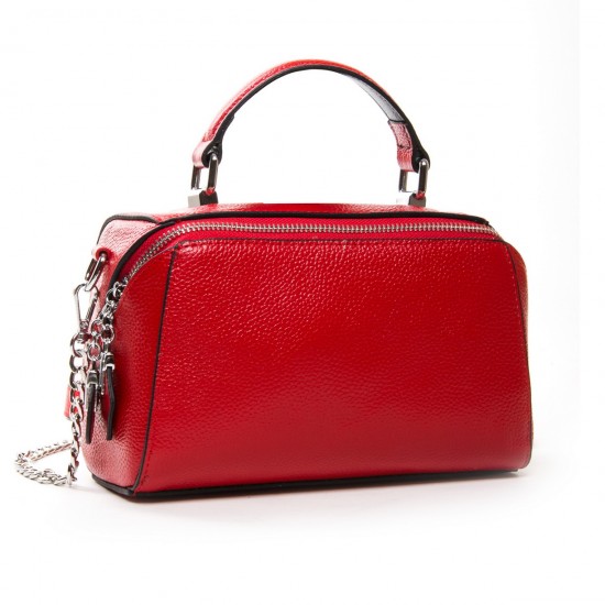 Жіноча сумочка з натуральної шкіри ALEX RAI 29018 червоний