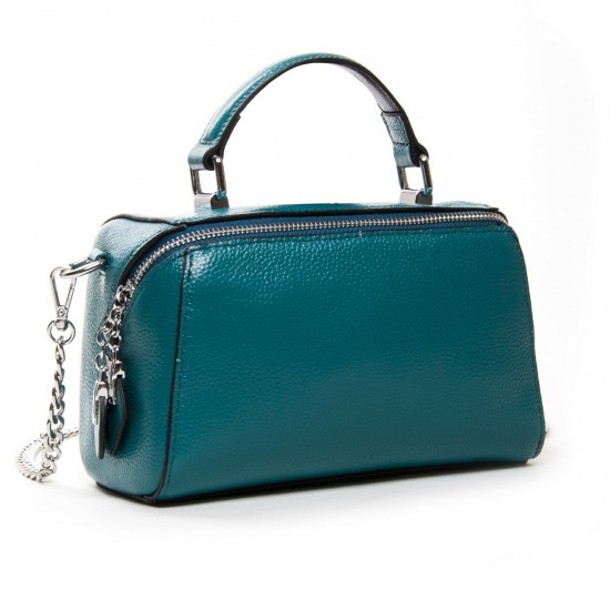 Жіноча сумочка з натуральної шкіри ALEX RAI 29018 синій