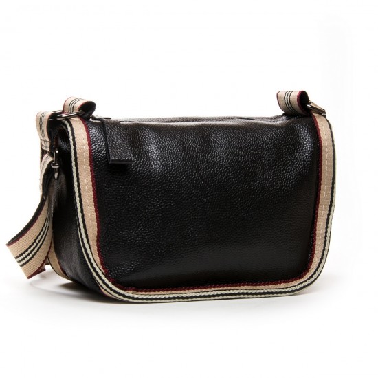 Жіноча сумочка з натуральної шкіри ALEX RAI 39034 чорний