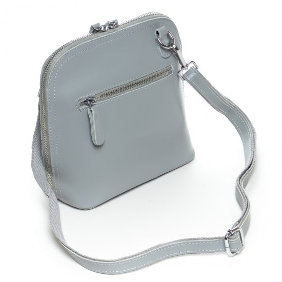 Жіноча сумочка-клатч з натуральної шкіри ALEX RAI 33-8803 сірий