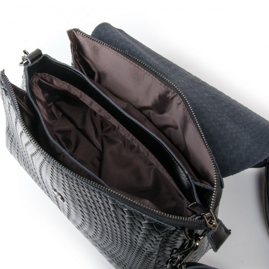 Жіноча сумочка з натуральної шкіри ALEX RAI J009-1 чорний