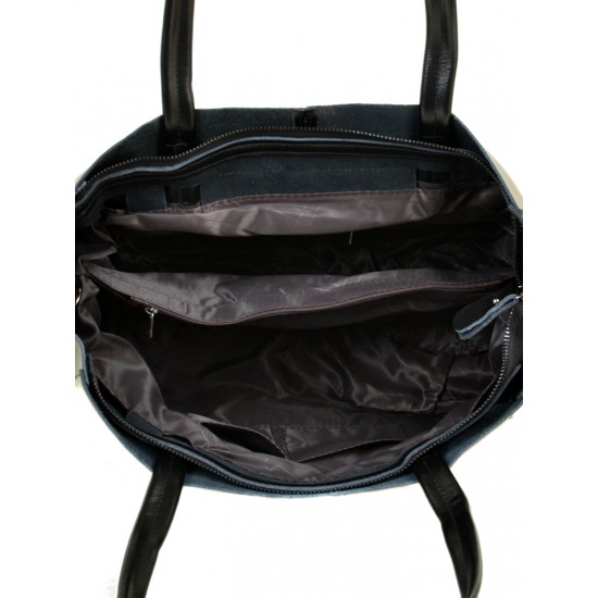 Жіноча сумка з натуральної шкіри ALEX RAI 8630 чорний