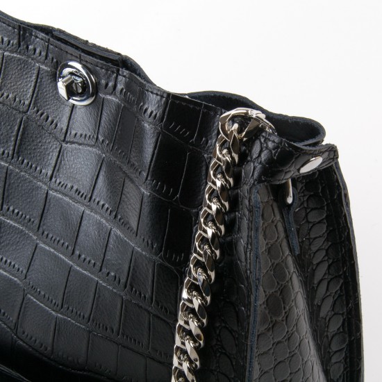 Женская сумка из натуральной кожи ALEX RAI 3202-1 черный