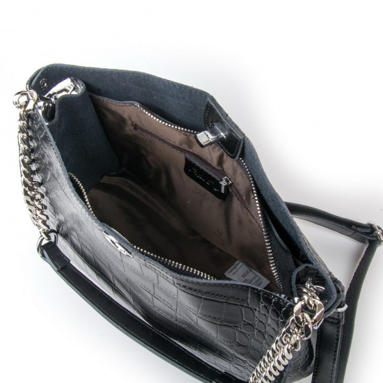 Жіноча сумка з натуральної шкіри ALEX RAI 3202-1 чорний