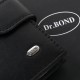 Мужской кожаный портмоне dr.Bond Classic MS-36 черный