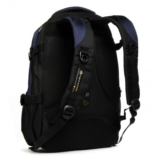 Городской рюкзак  Power In Eavas 9607 черный+синий