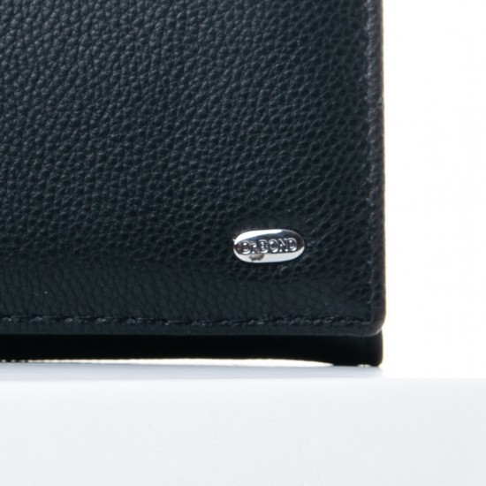 Женский кожаный кошелек dr.Bond Classic W501-2 черный