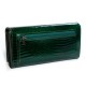 Женский кожаный кошелек SERGIO TORRETTI W501 зеленый