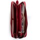 Женский кожаный кошелек SERGIO TORRETTI W38 красный