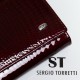 Жіночий шкіряний гаманець SERGIO TORRETTI W38 бузковий