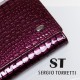 Жіночий шкіряний гаманець SERGIO TORRETTI W1-V-2 бузковий