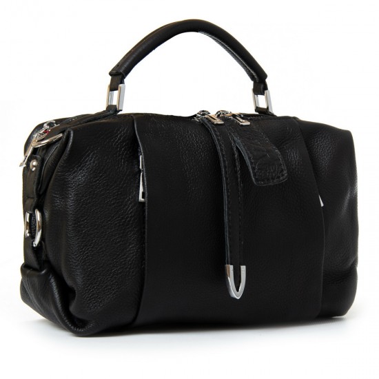 Жіноча сумка з натуральної шкіри ALEX RAI 8762 чорний