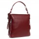 Женская сумка из натуральной кожи ALEX RAI 8779 бордовый